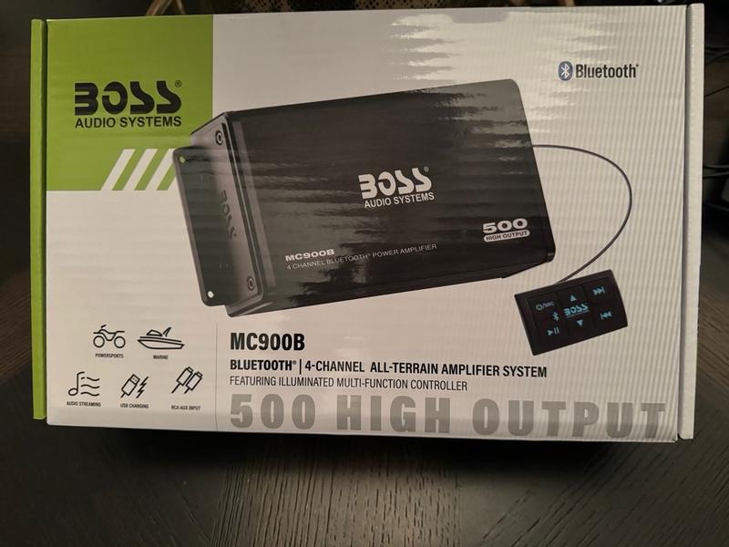 Boss Audio 4 Channel Bluetooth Amplifier Boss Audio 4 Channel Bluetooth Amplifier