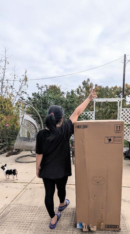Photo submitted with review of product