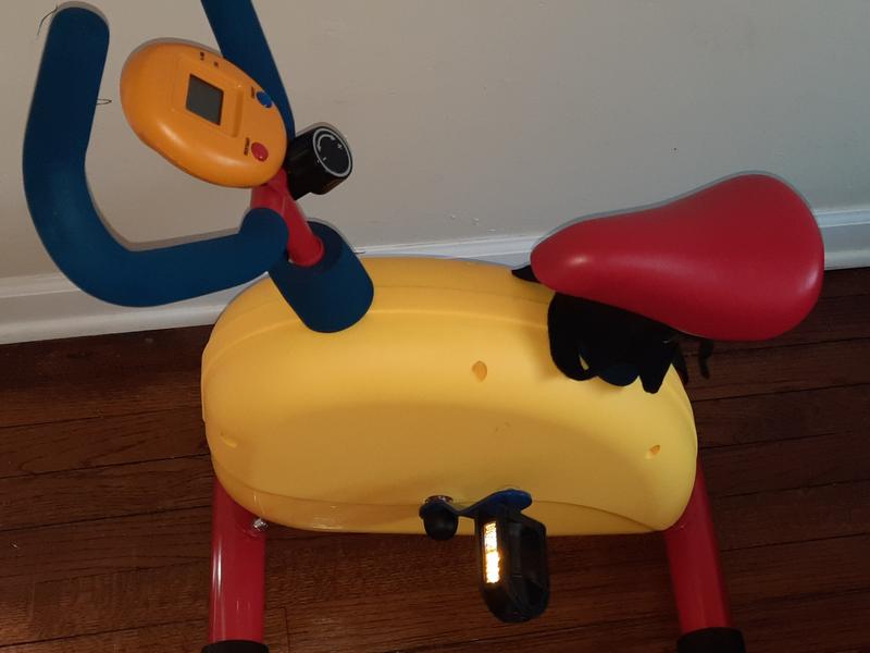 Fun & Fitness For Kids Non-Motorized Children's Stationary Exercise Happy Bike