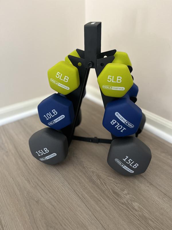 8 10 15 lb best sale dumbbell set