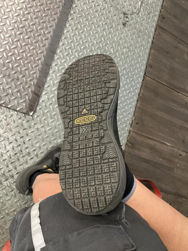 Female KEEN Utility Women's Black/Steel Grey Speedworks MaxTRAX