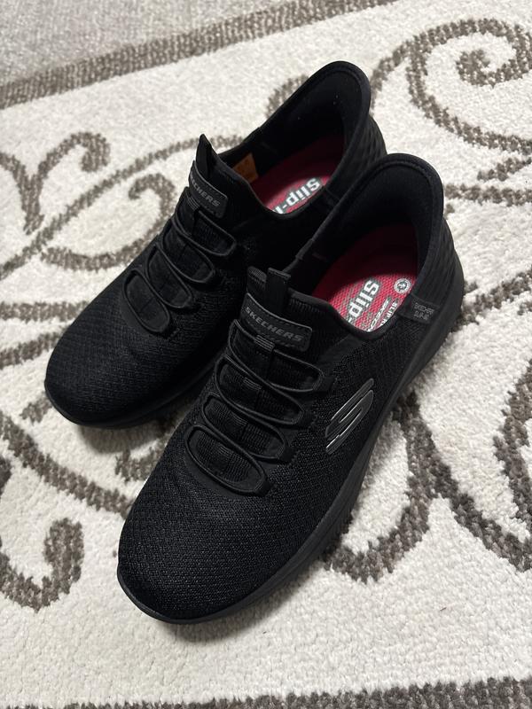Female Skechers Hands Free Slip-ins™ Women's Black Summits