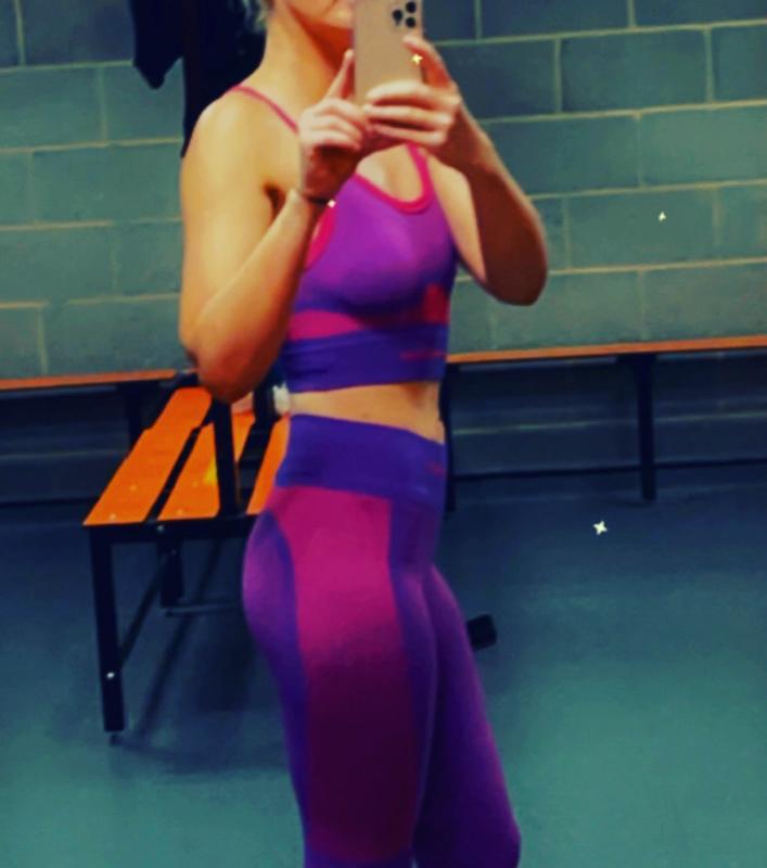 Alway looking tanned at the gym