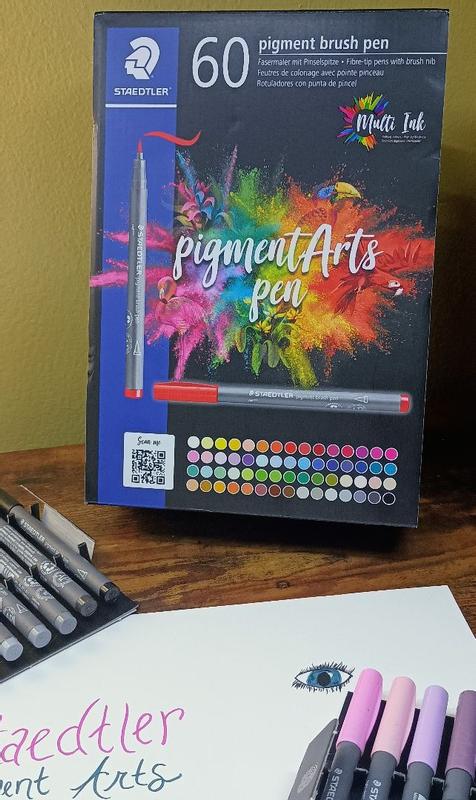 STAEDTLER® Pigments Arts 60 Color Brush Pen Set | Michaels
