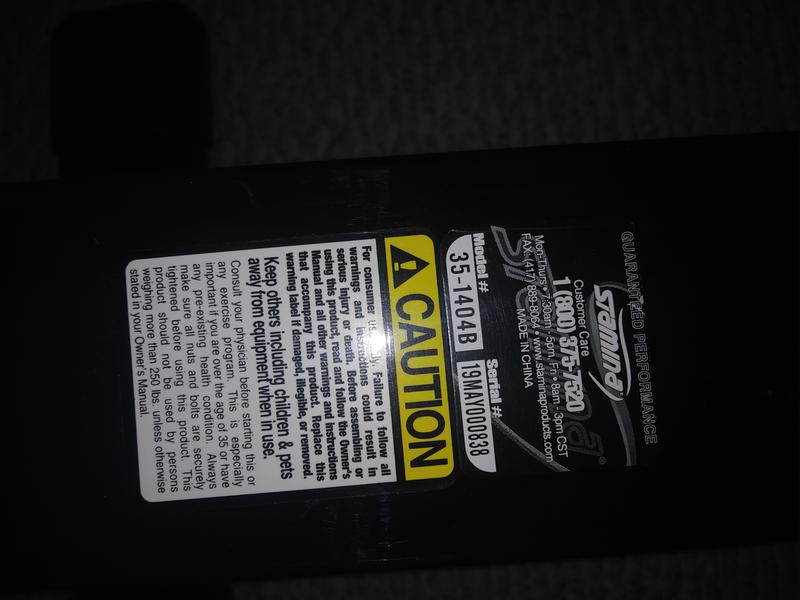 Photo submitted with review of product