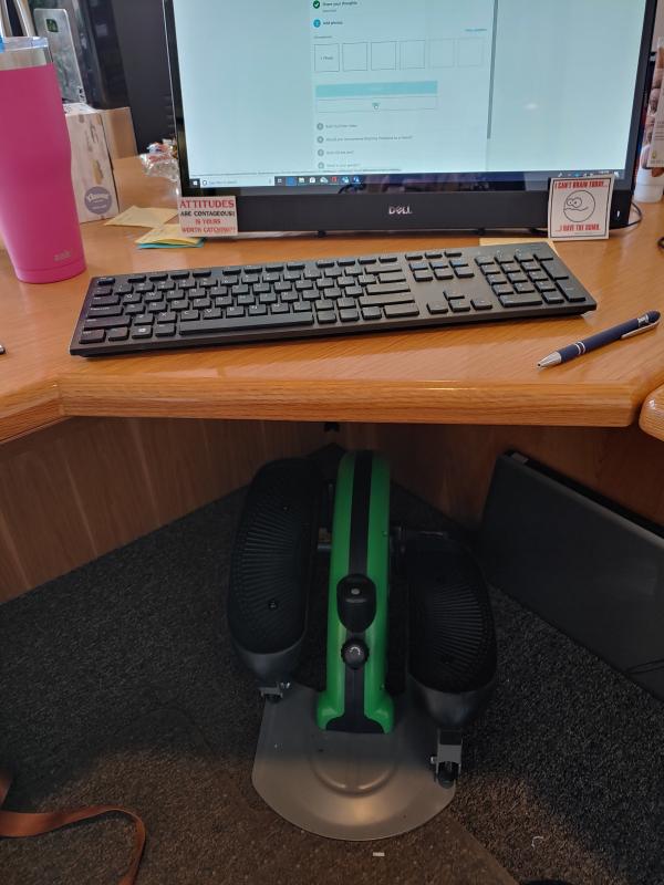 Photo submitted with review of product