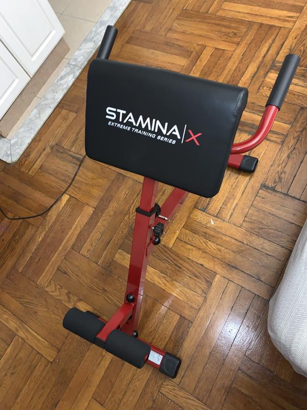 Stamina X Adjustable Ab Back Core Strength Exercise Fitness