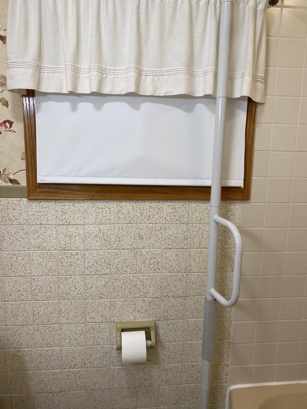 Installed in bathroom