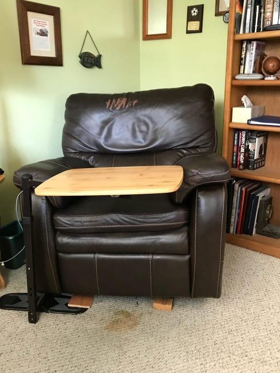 Tv tray deals for recliner