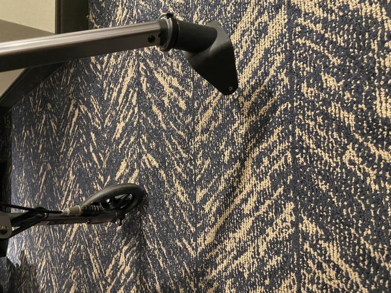 My front wheel fell off (while out of town, as luck would have it). Now I’m traveling without proper support and have to lug it around until I get home.