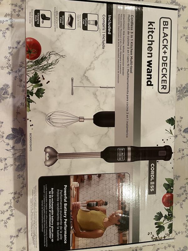 Black+decker Kitchen Wand Food Processor Attachment