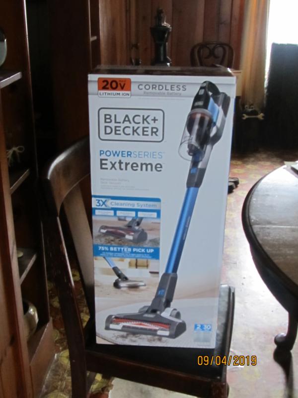 Refurbished Black & Decker BSV2020G PowerSeries Extreme Cordless Stick Vacuum Cleaner