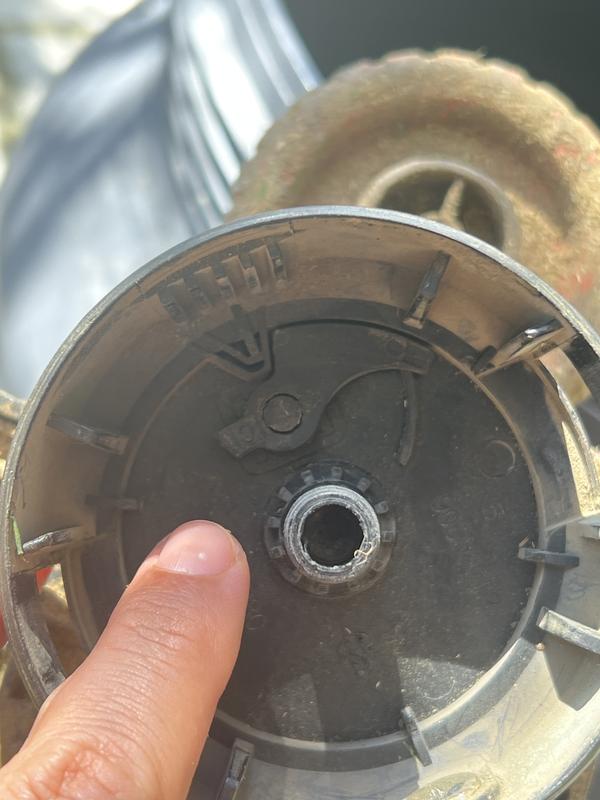 Broken piece
