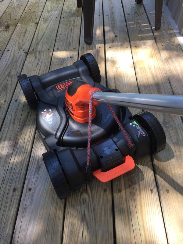 BLACK+DECKER Removable Wheeled Deck for 12 in. Electric Straight