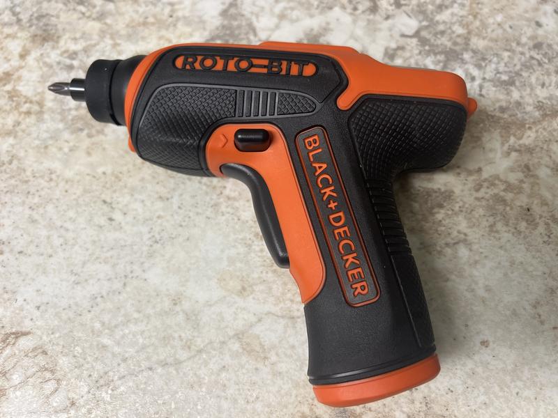 Black & Decker Roto-Bit 4V Max Screwdriver w/ Cutter Head