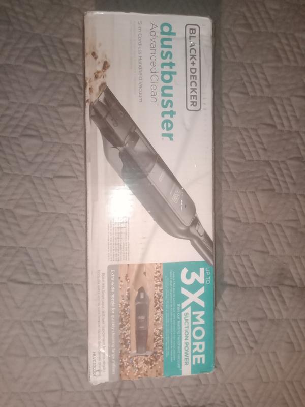 Black+decker Dustbuster AdvancedClean Cordless Hand Vacuum - Slim