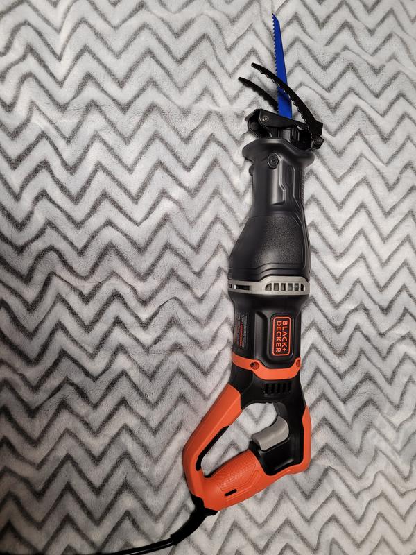 BLACK+DECKER BES301K 7 Amp Reciprocating Saw with Removeable Branch Holder  