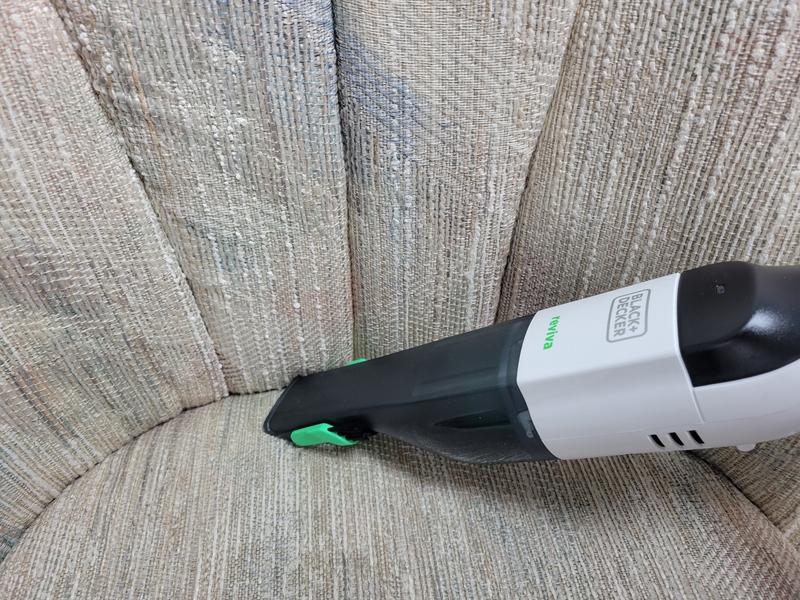 Reviva 8V Max* Cordless Hand Vacuum With Charger, Filter And Brush Crevice  Tool