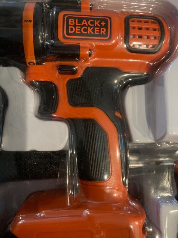 v Max Lithium Drill Household Tool Kit Black Decker