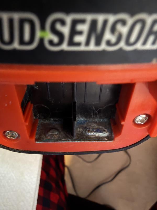 corroded contacts from battery leakage