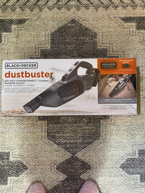 BLACK+DECKER dustbuster POWERCONNECT Cordless 20-Volt Max Handheld