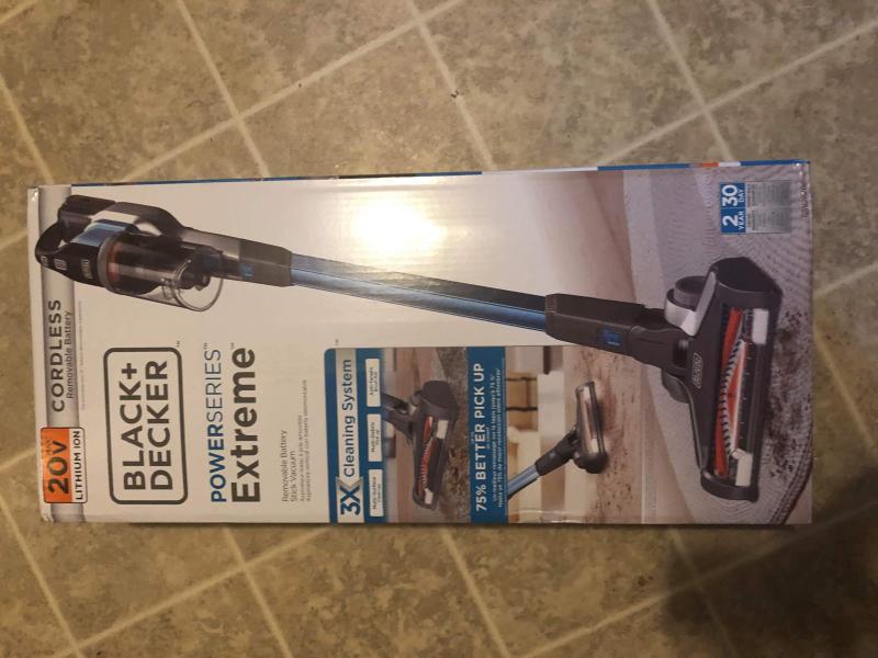 Refurbished Black & Decker BSV2020G PowerSeries Extreme Cordless Stick Vacuum Cleaner