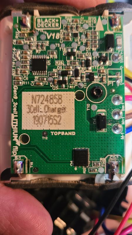 soldered in BMS battery pack