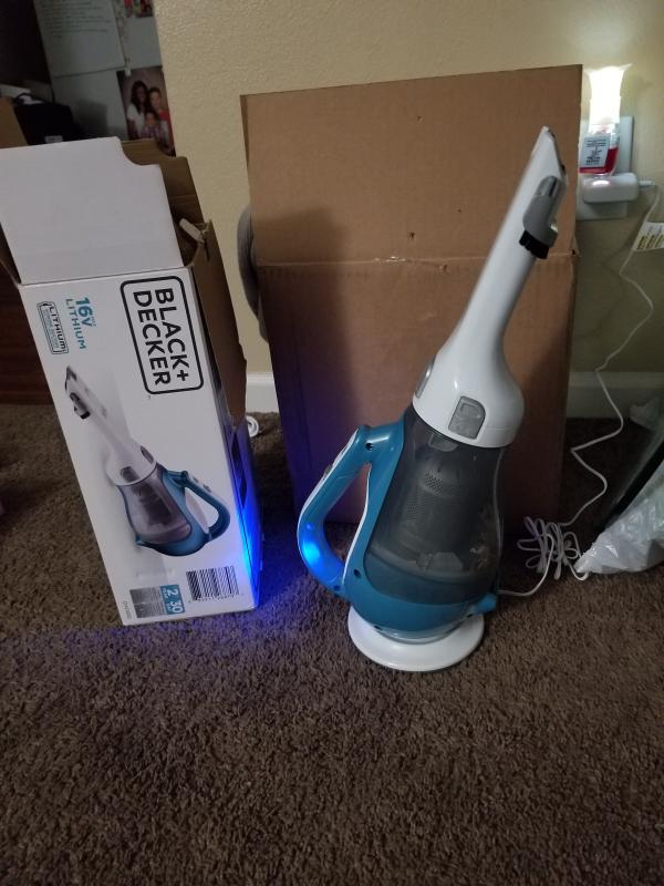 BLACK+DECKER DustBuster CHV1410L - Vacuum cleaner - handheld - bagless