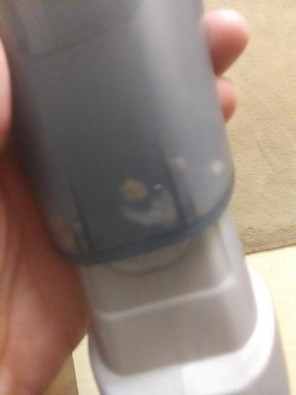 Debris is difficult to remove from some areas inside vacuum