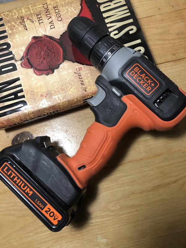 Black+decker - 20V Max Cordless Drill (BCD702C1)