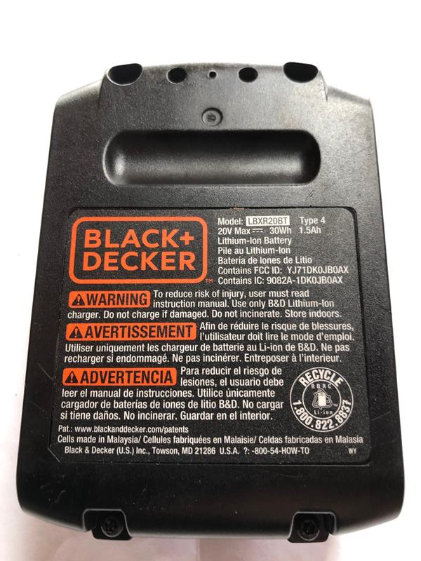 Black + Decker 20v Max Lithium Sv, Smartech, Eggplant