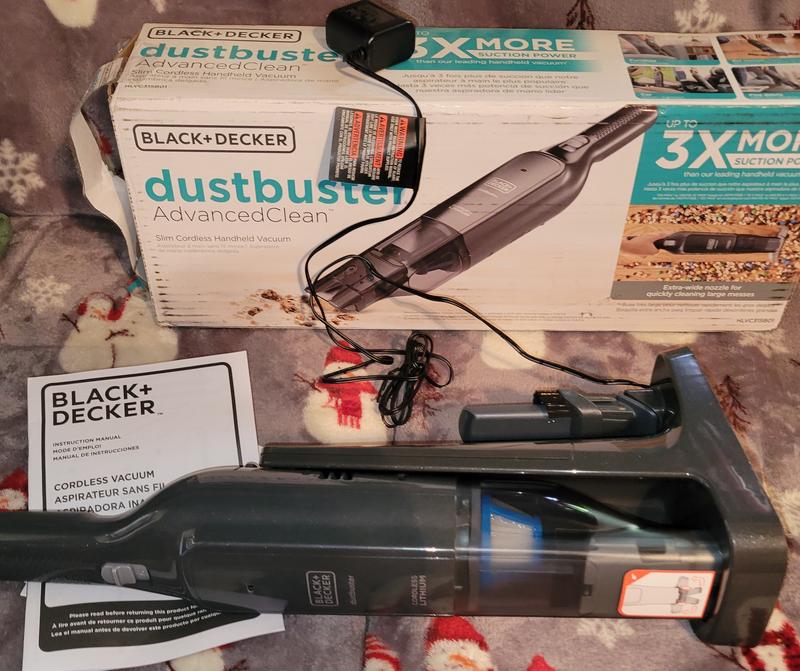 BLACK+DECKER Dustbuster Cordless Slim Handheld Vacuum, HLVC315B01 