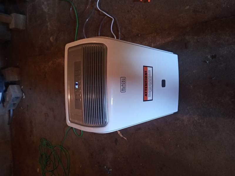 Black + Decker 50 Pint Dehumidifier 