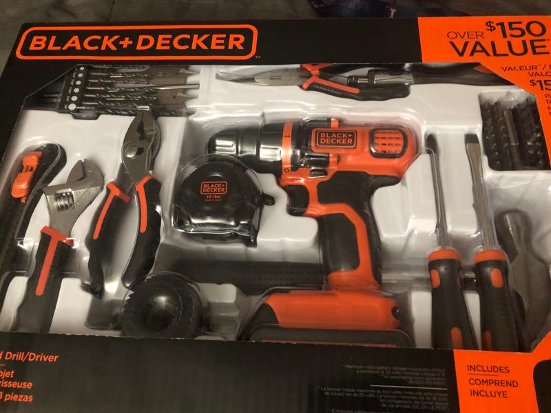 Home Garden Black Decker Ldx1pk Volt 68 Piece Lithium Ion Drill Driver Project Kit Power Tool Sets New Ikejacitymall Com Ng