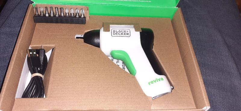 Buy Black + Decker Cordless Reviva Screwdriver - 3.6V