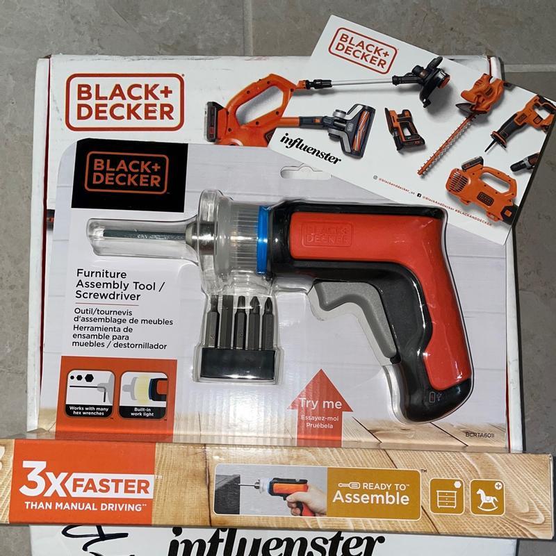 BLACK+DECKER 4-volt 1/4-in Cordless Screwdriver(Charger Included