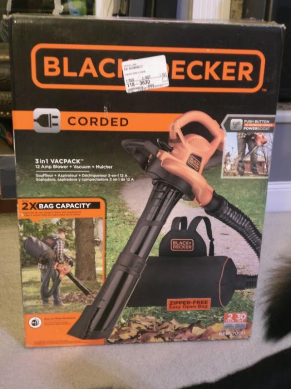 BLACK+DECKER BEBL7000 3-in-1 Electric Leaf Blower, Leaf Vacuum, Mulcher  Review 