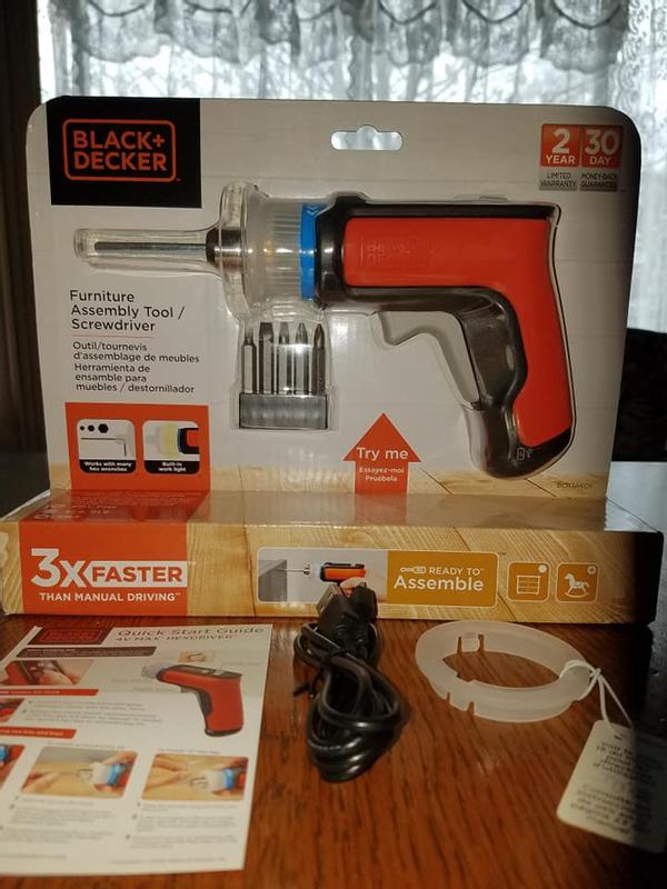 BLACK+DECKER 4-volt 1/4-in Cordless Screwdriver(Charger Included