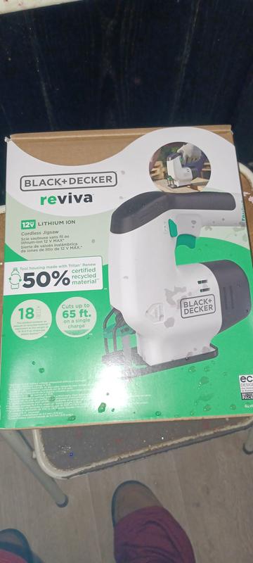 BLACK+DECKER Reviva 12V Jigsaw (REVCJS12C), 1 - Fry's Food Stores