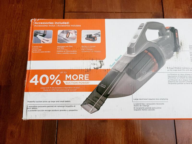 Dustbuster 20V Max* Powerconnect Cordless Handheld Vacuum, 60% OFF