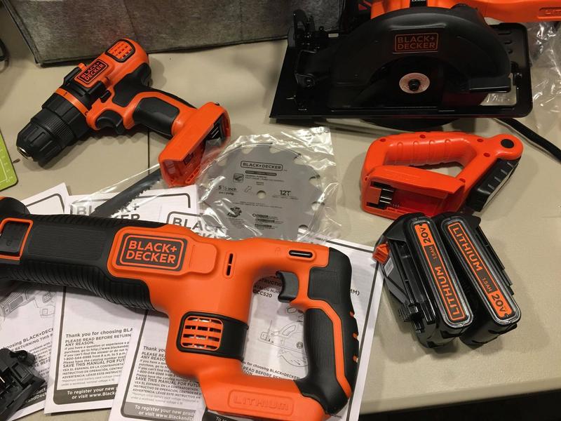 Black+decker BD4KITCDCMSL 4-Tool Combo Kit