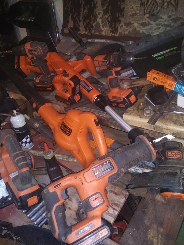 My Black & Decker tools