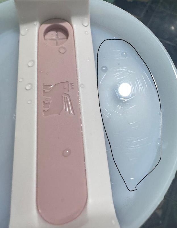 Photo submitted with review of product