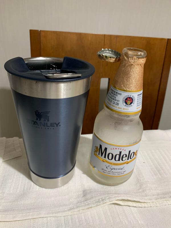 Stanley Copo Termico 473ml Beer Thermal Cup Tumbler with Lid and