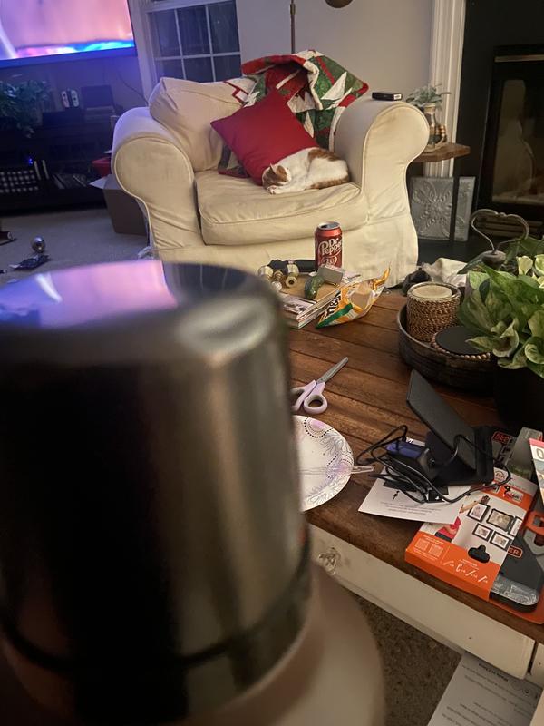 Photo submitted with review of product