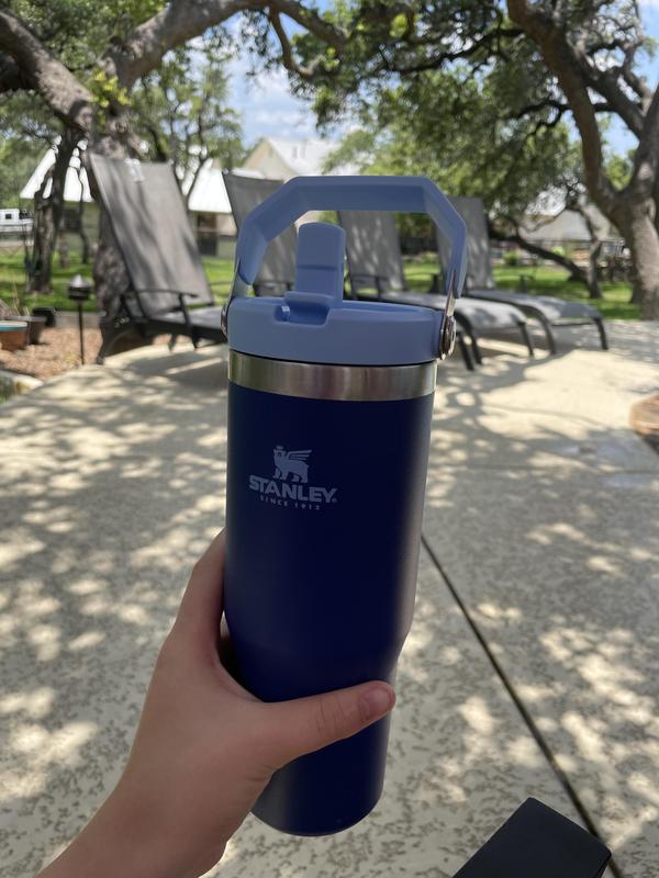 Stanley Stainless Steel 30oz Tumbler Flipstraw Leakproof Vacuum Insulated  Water Bottle Lapis Blue Pool Blue Lapis Swirl Charcoal Gray Cream 