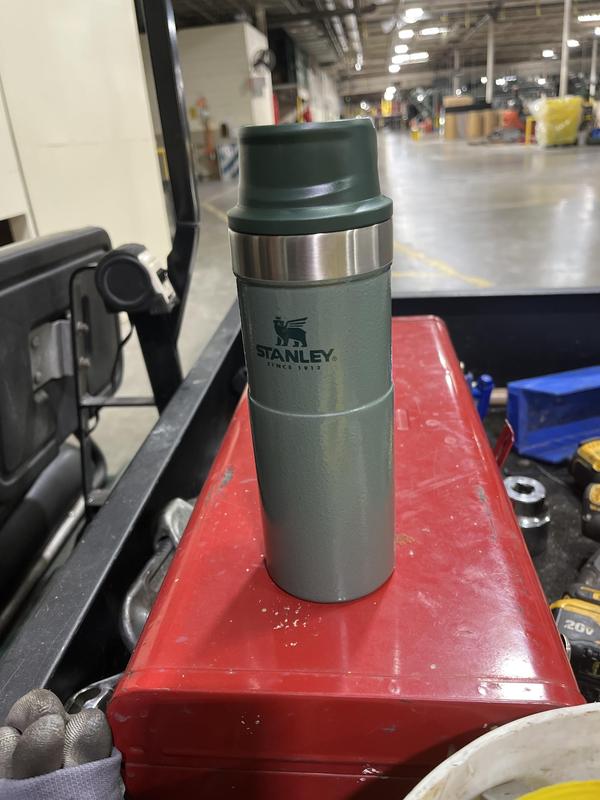 Stanley 20 oz Classic Trigger-Action Travel Mug - Hammertone Green