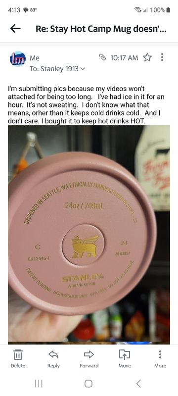 Photo submitted with review of product