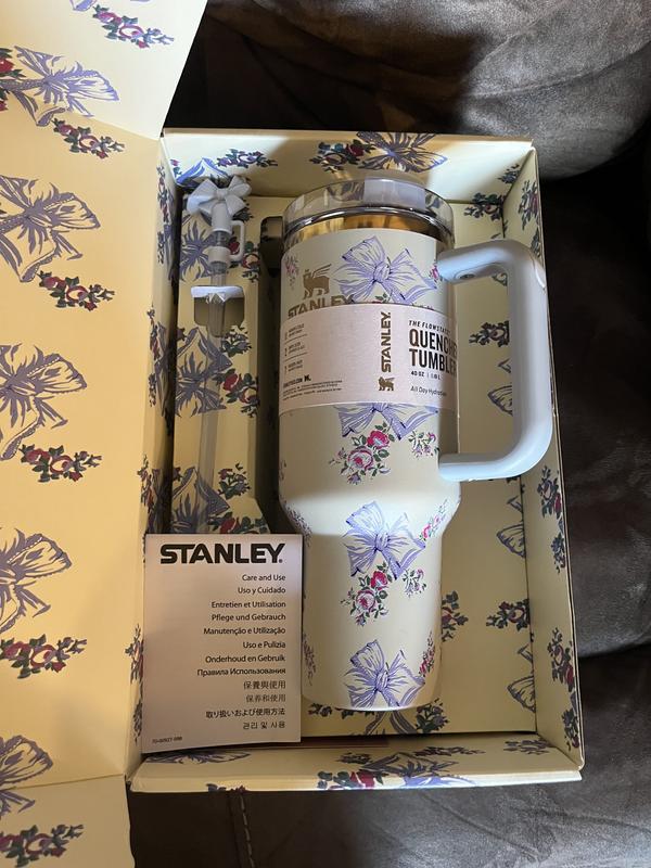 The Pink Stanley X LoveShackFancy Holiday Quencher Collab