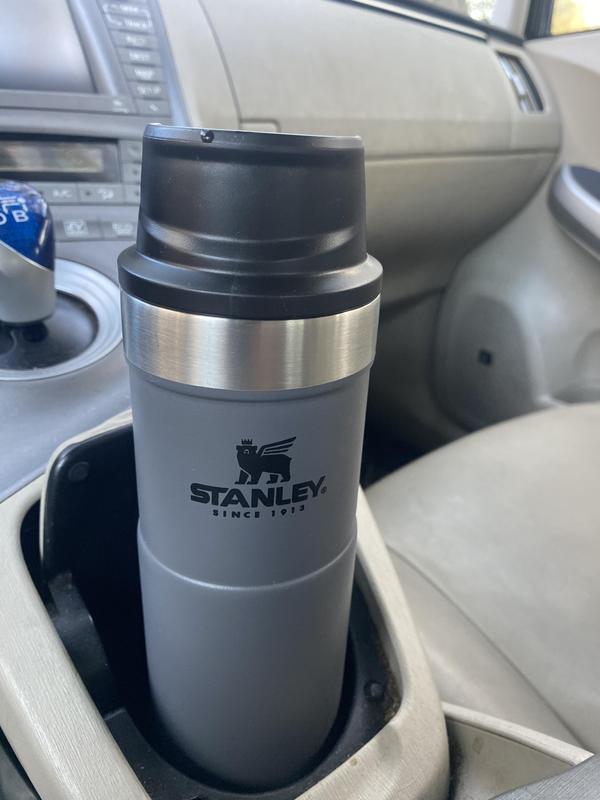 Stanley Classic 16oz Trigger-Action Travel Mug White 